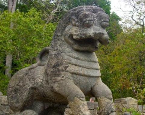 Yapahuwa kingdom in Sri Lanka 